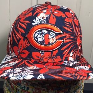 Chicago Bears New Era Hawaiian Print SnapBack Cap
